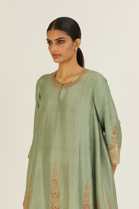 Mehar Kurta and Pant-Jade