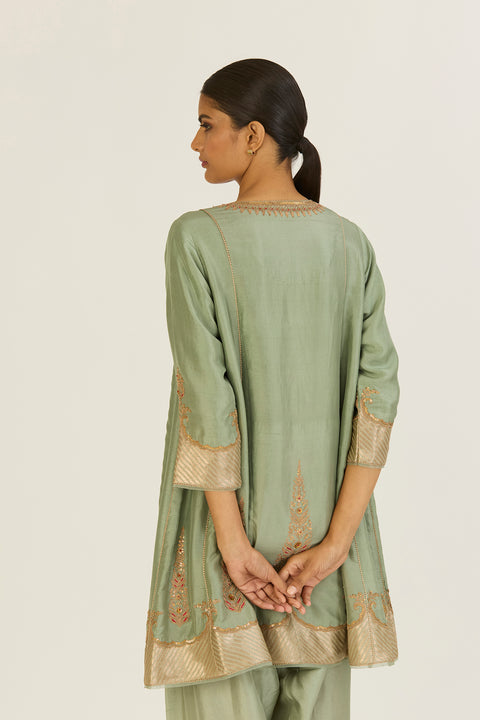 Mehar Kurta and Pant-Jade