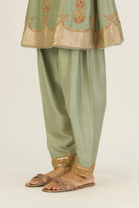 Mehar Kurta and Pant-Jade