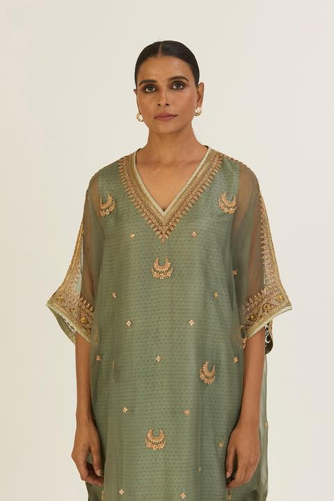 Sailo Kaftan and Pant-Jade