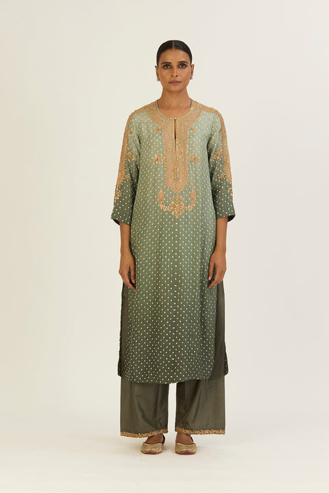 Revati Kurta and Pant-Teal