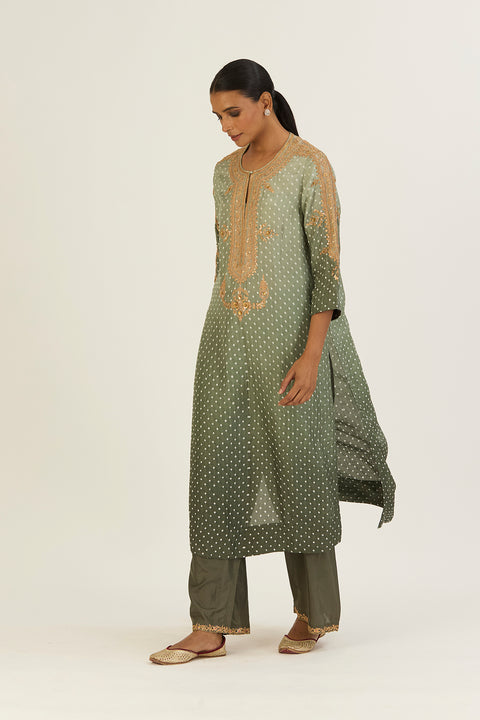 Revati Kurta and Pant-Teal