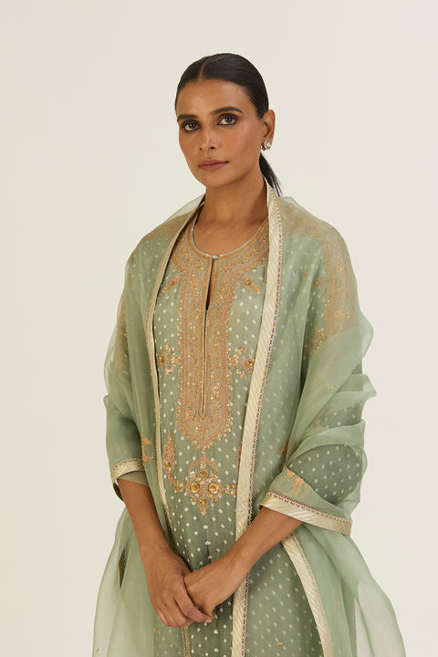 Revati Kurta and Pant-Teal