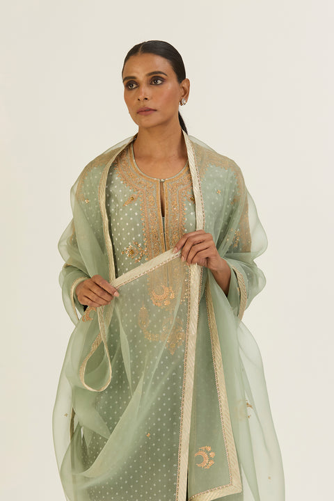 Advika Dupatta-Jade