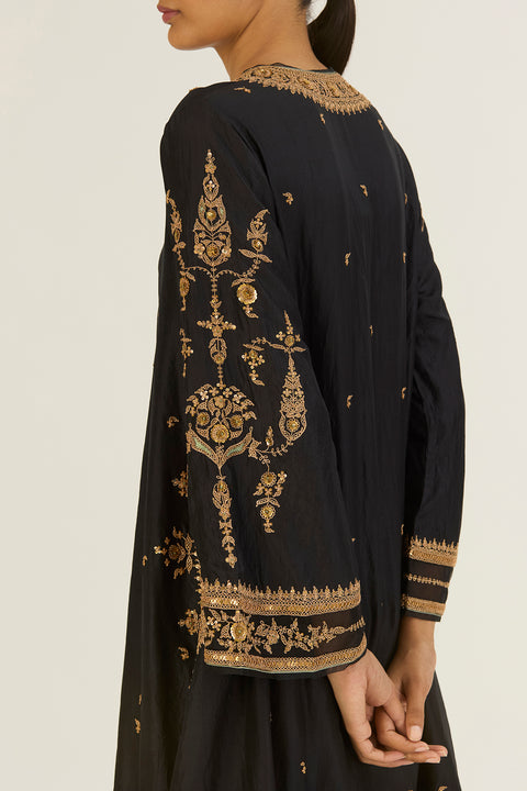 Sehmat Kurta and Pant-Black