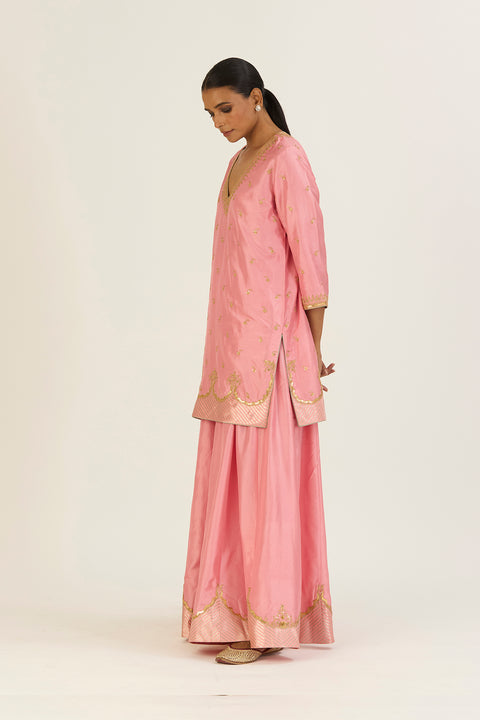Kripa Kurta and Sharara-Pink