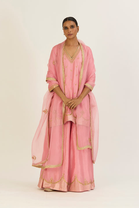 Kripa Kurta and Sharara-Pink