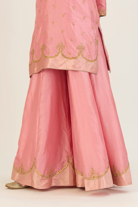 Kripa Kurta and Sharara-Pink