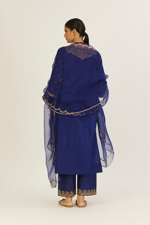 Kaveri Dupatta-Royal Blue