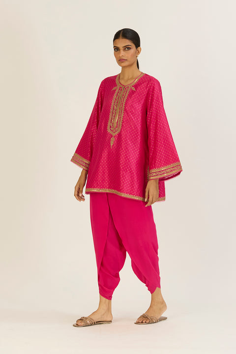 Rini Kurta and Pant-Fuschia
