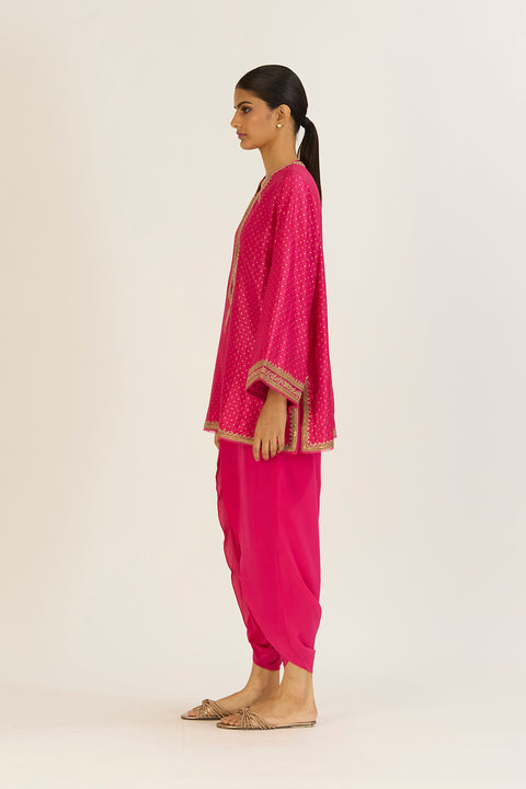 Rini Kurta and Pant-Fuschia