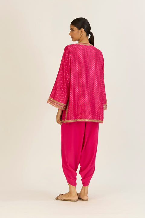 Rini Kurta and Pant-Fuschia