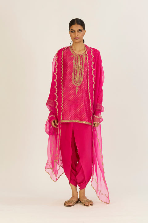 Rini Kurta and Pant-Fuschia