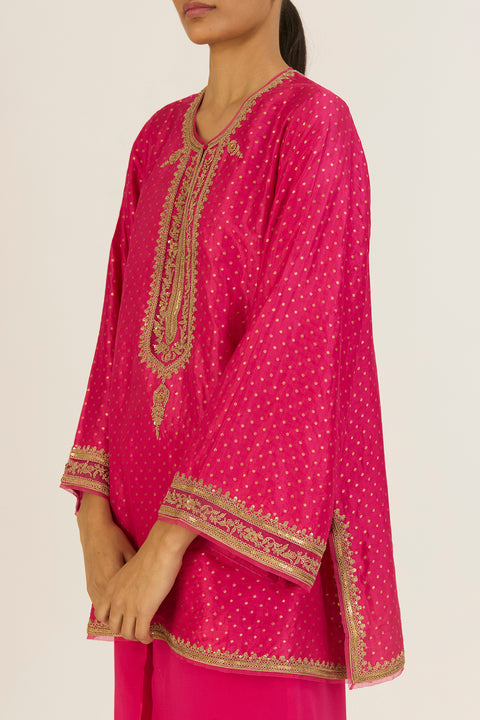 Rini Kurta and Pant-Fuschia
