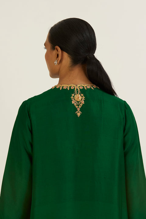 Rysa Kurta and Pant-Green