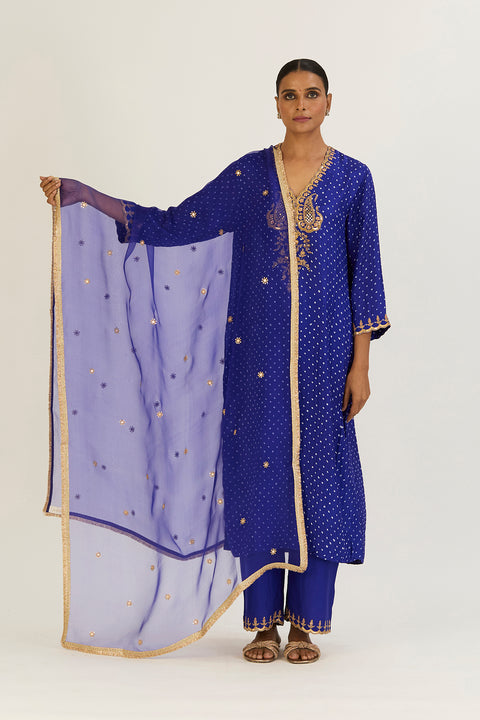Sheetal Dupatta-Royal Blue