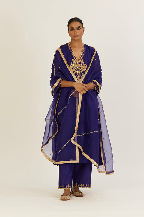 Mayar Dupatta-Blue