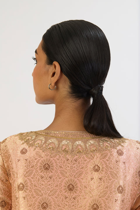 Suhasini Kurta and Pant - Peach