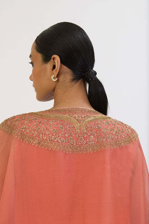 Avanti Kaftan and Pant - Coral