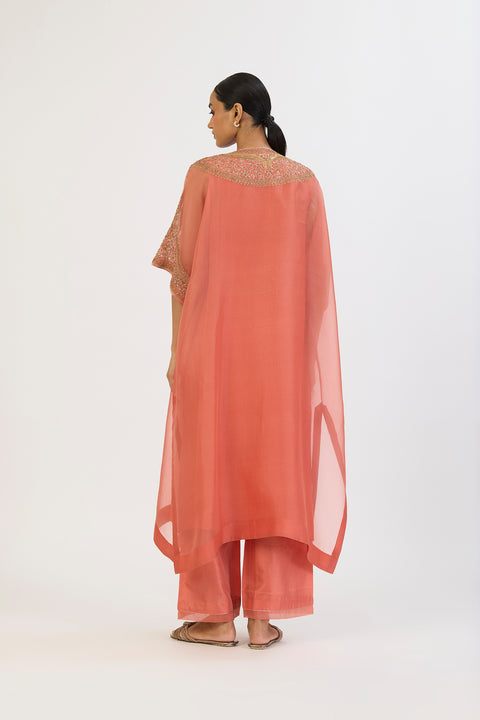 Avanti Kaftan and Pant - Coral