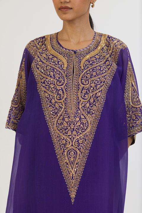 Avanti Kaftan and Pant - Purple