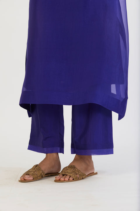 Shambhavi Kaftan and Pant - Purple