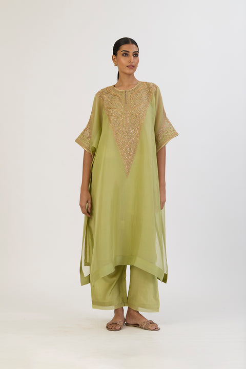 Avanti Kaftan and Pant - Sea Green