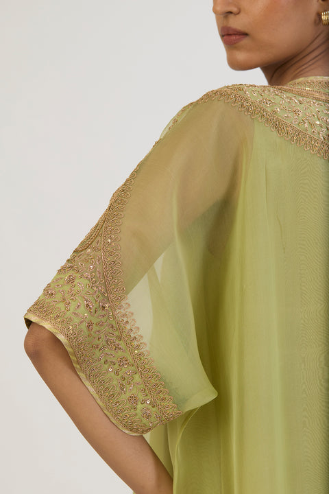 Avanti Kaftan and Pant - Sea Green