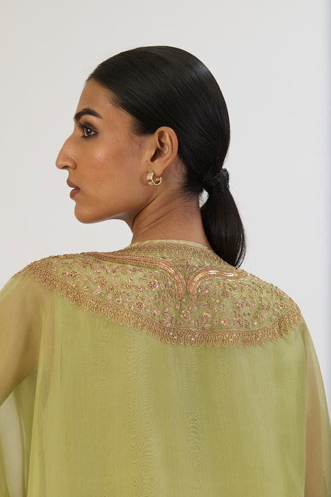 Avanti Kaftan and Pant - Sea Green
