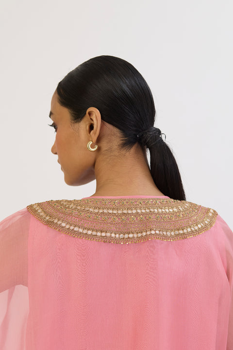 Mitali Kaftan and Pant - Pink