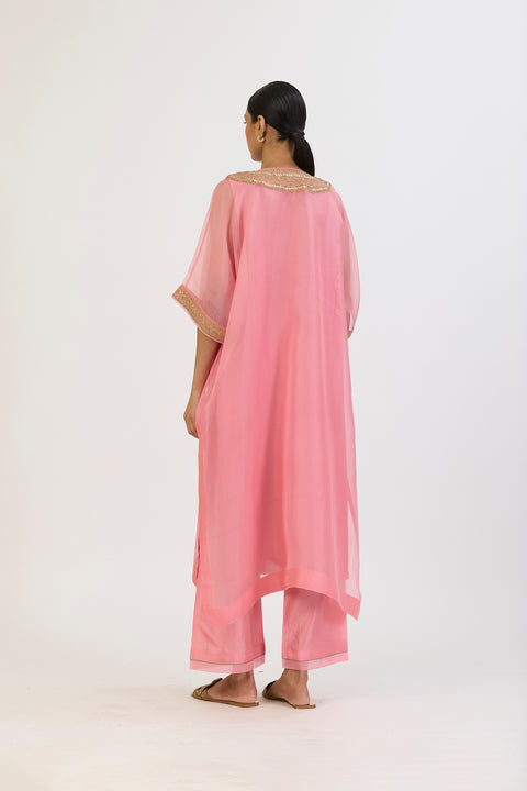 Mitali Kaftan and Pant - Pink
