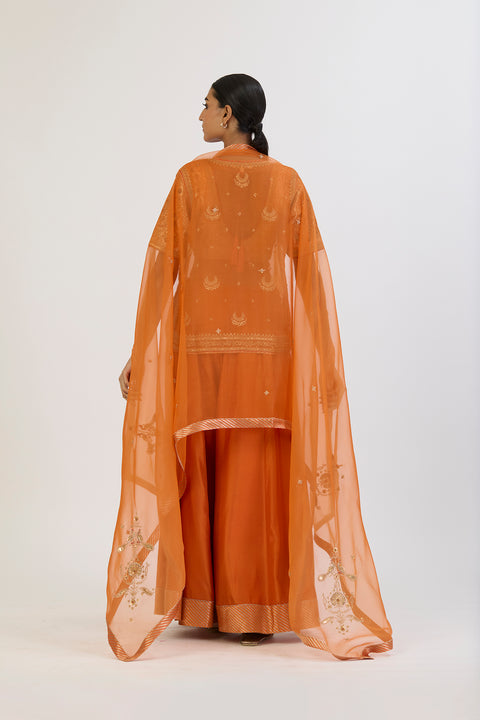 Archana Dupatta - Orange