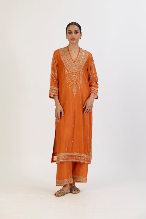 Surmai Kurta and Pant - Oats