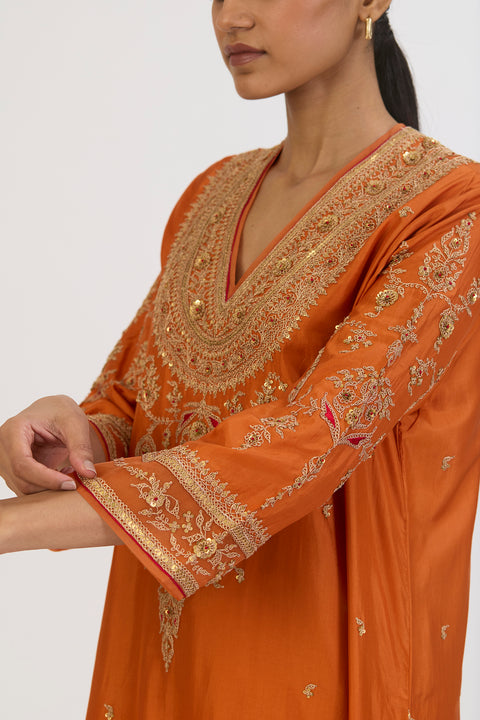 Surmai Kurta and Pant - Oats