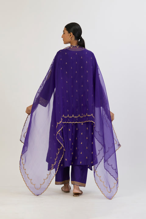 Kaveri Dupatta - Purple