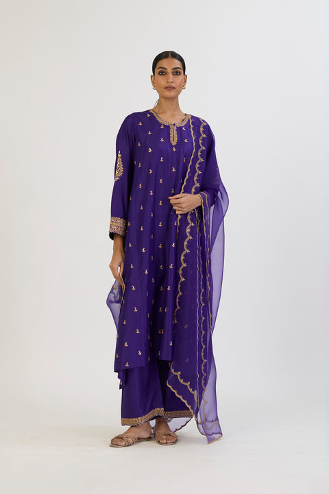 Kaveri Dupatta - Purple