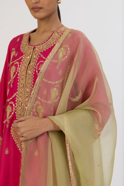 Vaanya Dupatta - Sea Green
