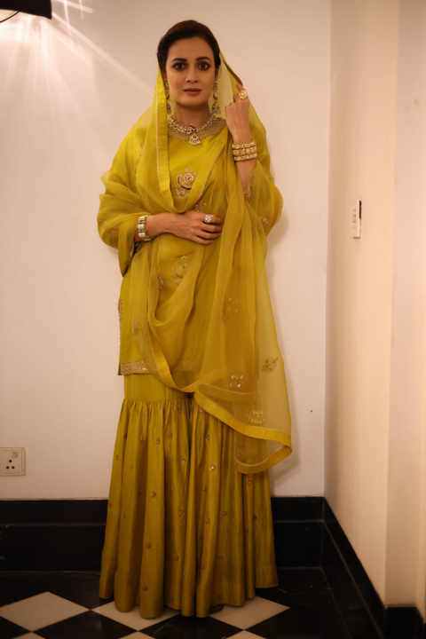 Dia Sharara Set-Lime