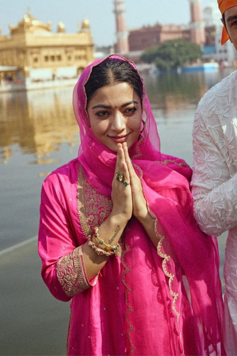 Qala Kurta and Pant-Fuschia