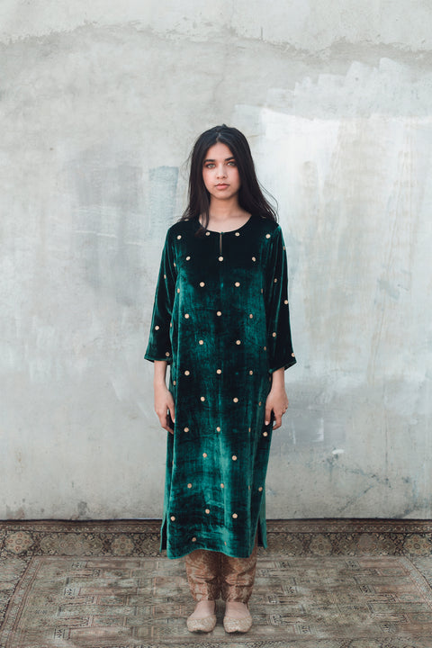 Aasma Kurta and Pant-Green