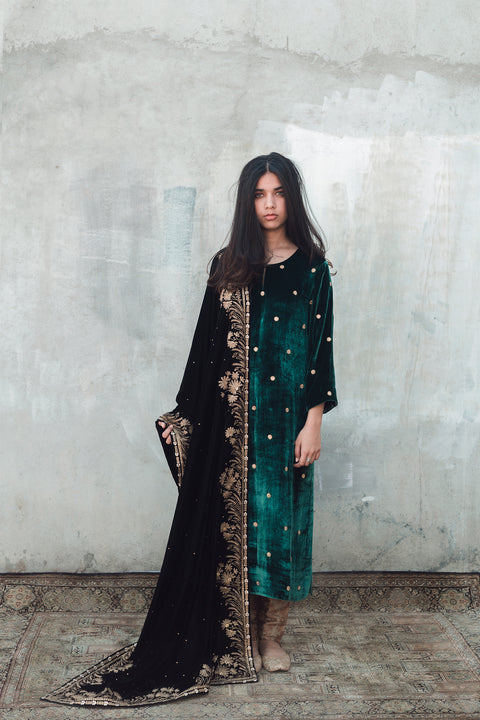 Eman Dupatta-Black