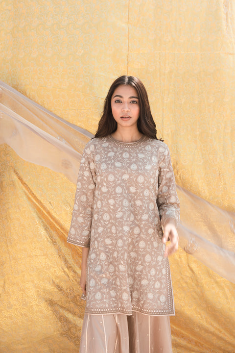 Sonika Dupatta-Dark Beige