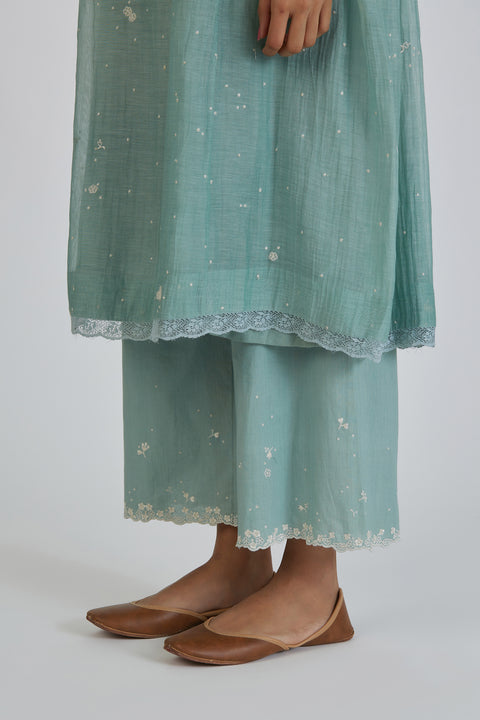 Binti Kurta and Pant-Light Blue