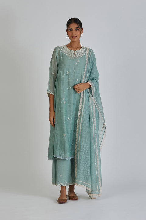 Priyanka Dupatta-Light Blue