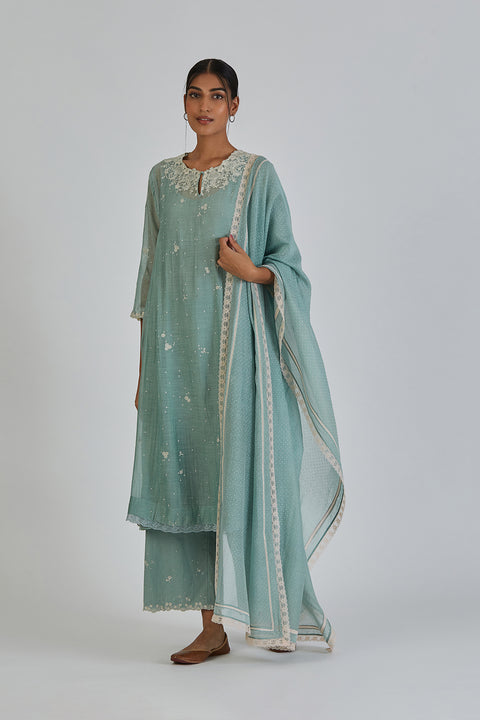 Priyanka Dupatta-Light Blue