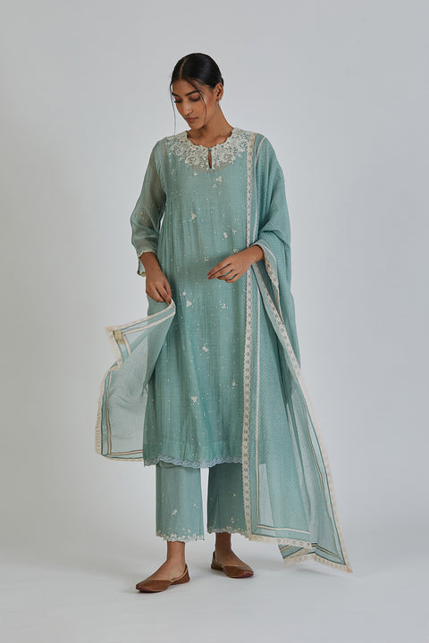 Priyanka Dupatta-Light Blue