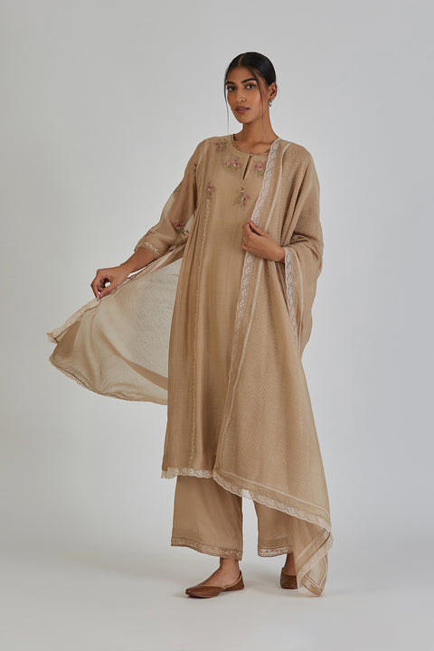 Smriti Dupatta-Beige