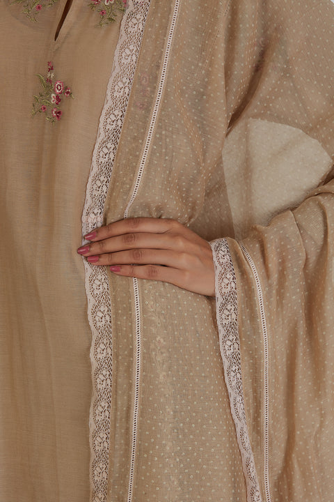 Smriti Dupatta-Beige