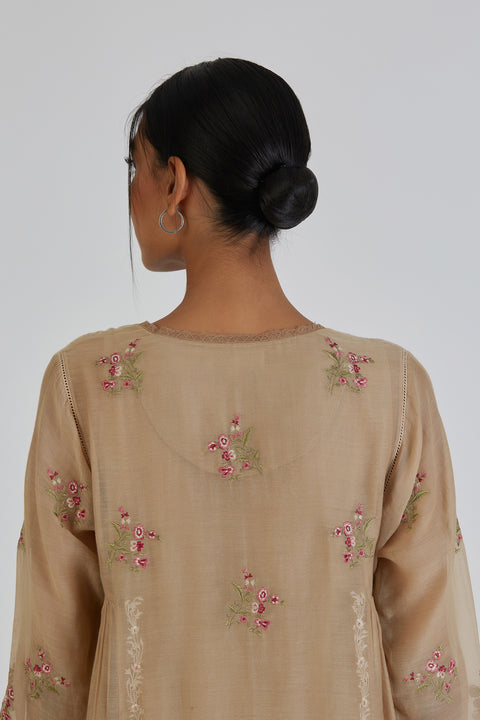 Sima Kurta and Pant-Beige