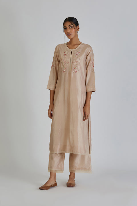 Divena Kurta and Pant-Beige